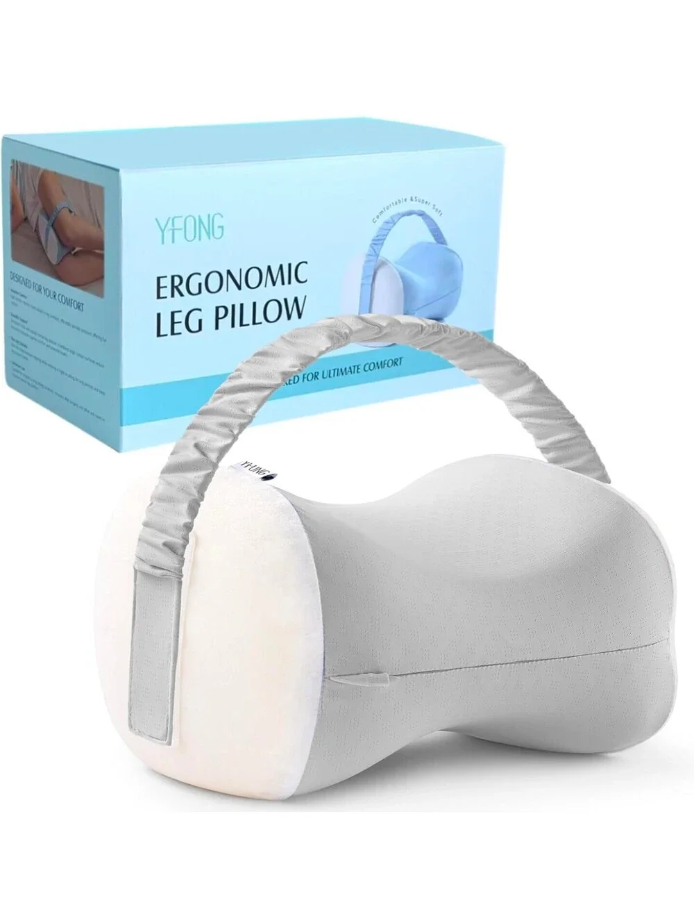 YFONG Knee Pillow for Side Sleepers